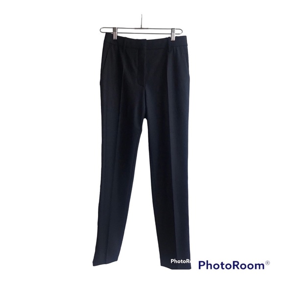 Calvin Klein-205W39NYC-RAF Simon’s  Women’s Black Pants with Red/Velvet Stripe - Picture 5 of 14